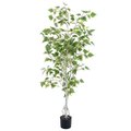 Pure Garden Pure Garden 50-10014 5 ft. Indoor & Outdoor Birch Artificial Tree 50-10014